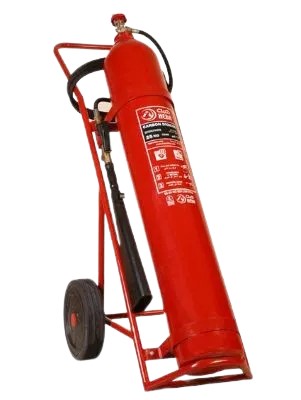 Wheeled CO2 Fire Extinguisher